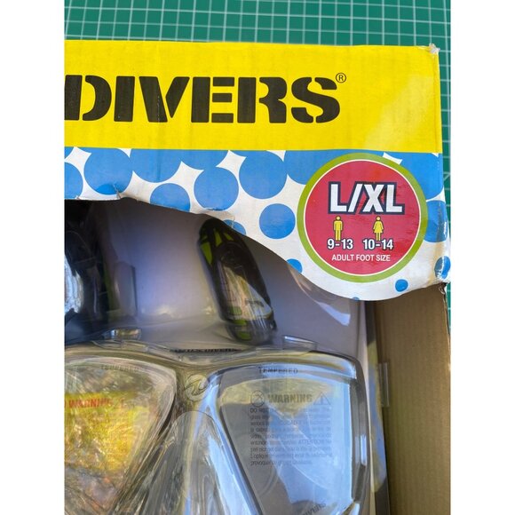 U.S. Divers Silicone Adult Snorkeling Set L/XL - Picture 2 of 7